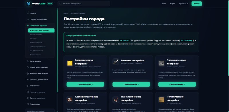 Добавлена википедия сервера!